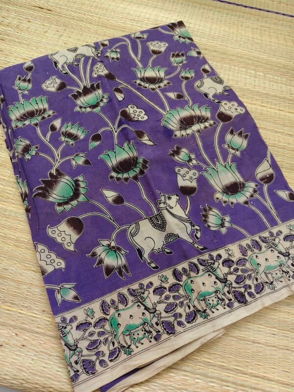 pure kalamkari cotton