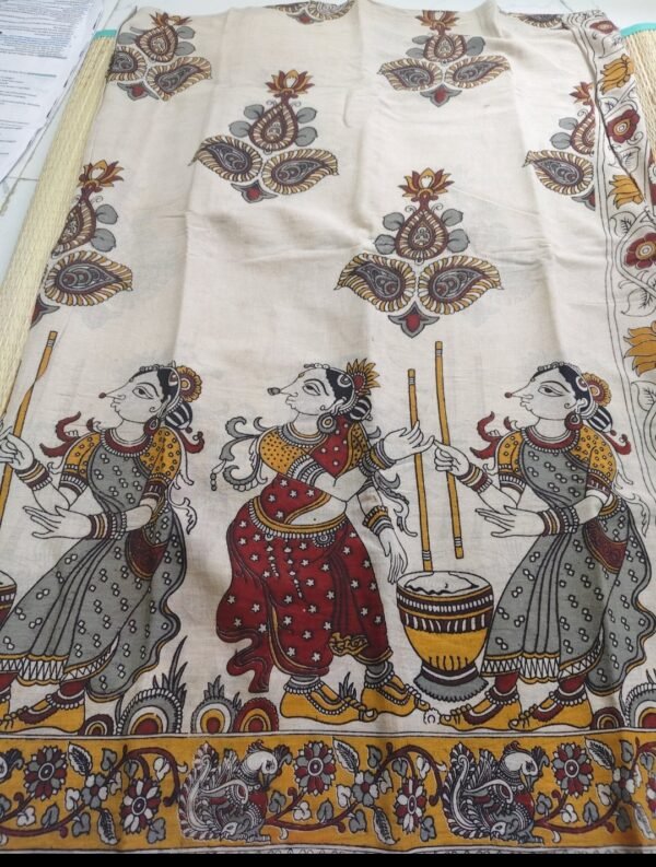 pure kalamkari cotton