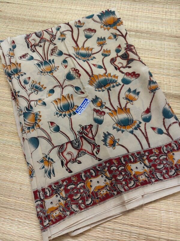 kalamkari silk saree