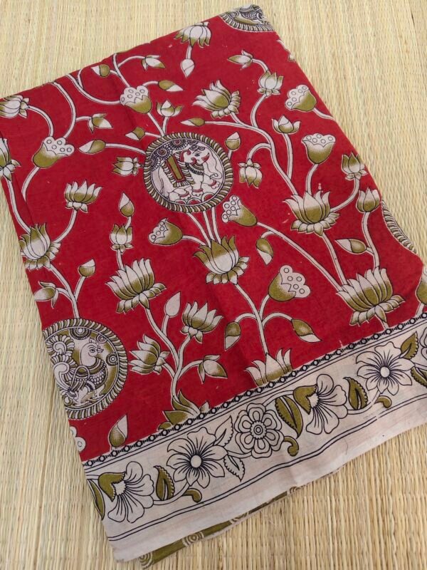 pure kalamkari cotton