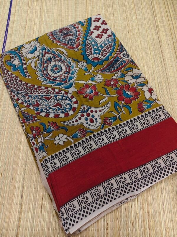 pure kalamkari cotton