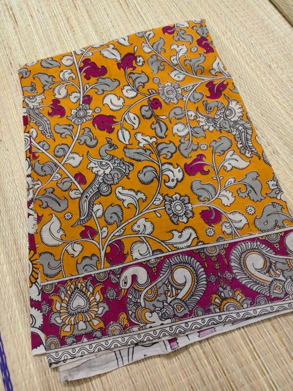 pure kalamkari cotton